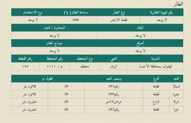 صورة إضافية للعقار