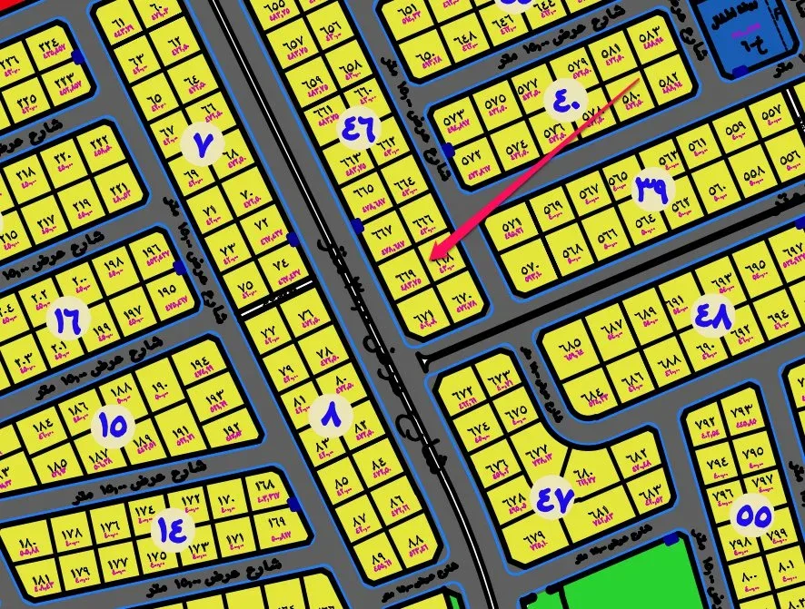 أرض سكنية للبيع في حي الدانة بالهفوف | 483.75 م² | رقم الأرض 669/أ