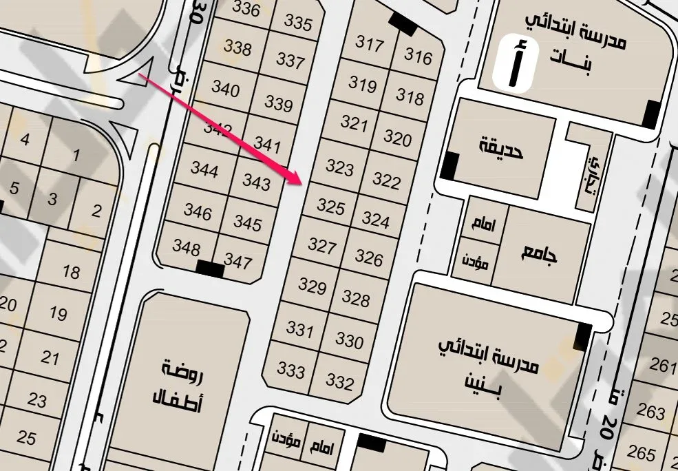 أرض للبيع في حي الثاني بضاحية هجر بالأحساء، صورة 1