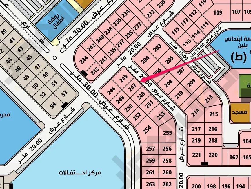أرض للبيع في حي الورود الغربي بالأحساء، صورة 1